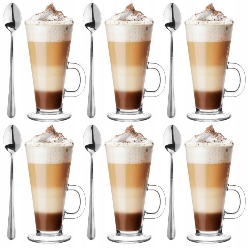  Glasmark latte poharak 250 ml 6 db.
