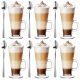  Glasmark latte poharak 250 ml 6 db.