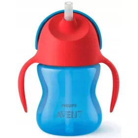   Bögre, üveg csecsemőnek - Avent bögre nem -spill egy szalmával 9 m+200 ml