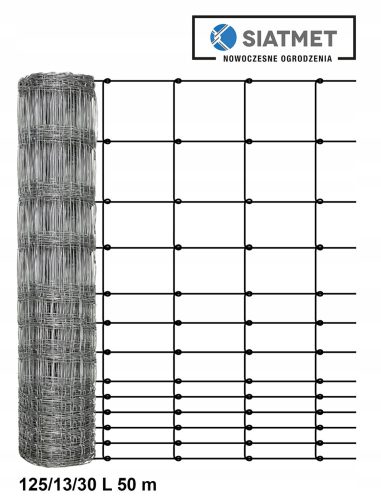 Kerítés háló, drótfonat - Siatmet kerítés sistka 1,25 x 50 m