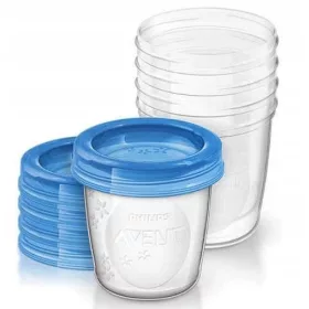   Tartály harapnivalókhoz - Avent konténereken keresztül az ételekhez 180 ml 5 db