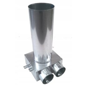   Légcsatorna - Csatlakozódoboz 2x75/125-330 SOL-FLEX rendszer