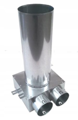 Légcsatorna - Csatlakozódoboz 2x75/125-330 SOL-FLEX rendszer