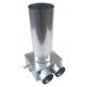 Légcsatorna - Csatlakozódoboz 2x75/125-330 SOL-FLEX rendszer