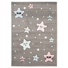   Gyermek szőnyeg - Baba szőnyeg 120x170 pasztell csillagok 31g