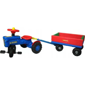   Pedálos traktor - Pedál traktor ursus jeżdzik pl + trailer