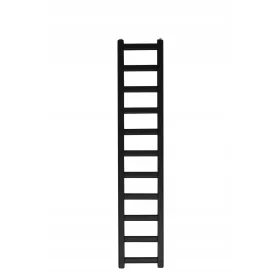   Regnis 389 W-os vizes fürdőszoba radiátor 300 x 1200 mm fekete