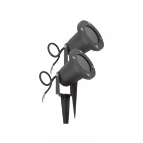  Masterled napelemes lámpa, fekete, 31,5 cm, 2 db.