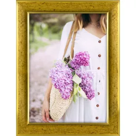 Képkeret - Keret 42 x 29,7 cm, sárga és arany árnyalatai