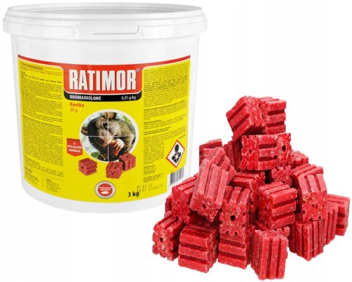 Fa nyest - NAGY MÉREGKÖLYÖK 20g RATIMOR EGEREK PATKÁNYOK 3KG