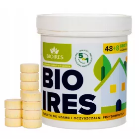   Szennyvíztisztító - Bioires tabletták szeptikus tartályokhoz