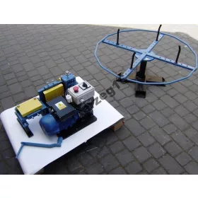 DRÓT-EGYENESÍTŐ GÉP, DECOILER, BETON KERÍTÉSEK