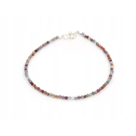  Karkötő színes zafír rubin korund 2mm