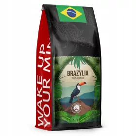   Kávéan szemcsés Brazília 1 kg frissen sült 100% Arabica - Kávépörkölés