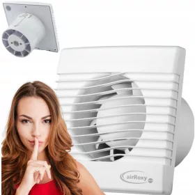   Fürdőszoba ventilátor - FÜRDŐSZOBA MENNYEZETI VENTILÁTOR FI100 kikapcsolva