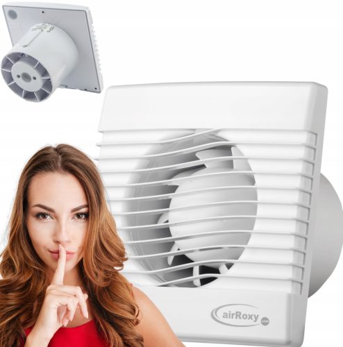 Fürdőszoba ventilátor - FÜRDŐSZOBA MENNYEZETI VENTILÁTOR FI100 kikapcsolva