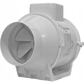   Fürdőszoba ventilátor - CSATORNA VENTILÁTOR 170m3/h TB100S átmérő 100mm CSENDES