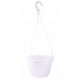 Virágcserep Edoniczki.pl 23 cm x 23 x 15 cm átmérő 23 cm műanyag fehér