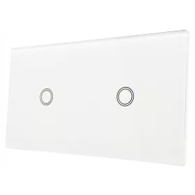   Egyérintéses kapcsoló, süllyesztett BarON fehér SK-2G101-White