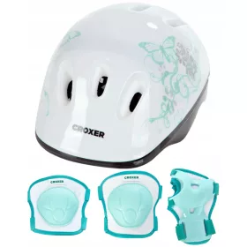 Gyerek védőfelszerelés - Croxer Neve Mint Kit m + sisak m
