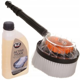   Tisztító Kefe nagynyomású mosókhoz - Forgatható kefe a kocsi sampon mosására a Karcher számára