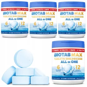   Szennyvíztisztító - Készítmény szeptikus tartályokhoz, BioTab tabletta, 0,13 kg