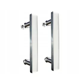 2db ACÉL zuhanyfogantyú 14,5cm