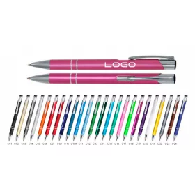 COSMO fém golyóstoll, 100 db LOGO GREVÉSES