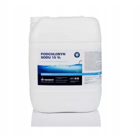   Medence kémia - NÁTRIUM-HIPOKLORIT 15% FOLYÉKONY KLÓR MEDENCE 25 kg-hoz