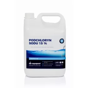   Medence kémia - NÁTRIUM-HIPOKLORIT 15% FOLYÉKONY KLÓR 5 L