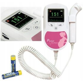   Magzati pulzusmérő - Professzionális magzati pulzusmérő 3 MHz-es fejjel