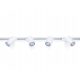 Set Set Set LED lámpa GU10 X4 + Szynoproper 2M