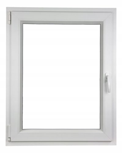 PVC ablak 60 X 80 / 600 X 800 RU/L fehér 24H