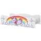 Egyszemélyes ágy gyerekeknek - Cloud Bed 160x80 Unicorn Matrac + Cover