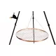  Kerek grillrács 80cm ROZSDAMENTES ACÉL NiKmet