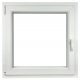 Ablak - PVC 80 X 80/800 x 800 RU / L Fehér ablak 24H