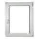 Ablak - PVV ablak 60 x 90 /600 x 900 RU / P White 24H