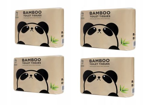 Vécé papír - Zuzii 4xpapier WC -bambusz -öko