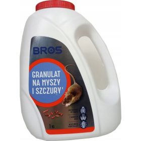   Egerek és patkányok elleni védelem - Egér és patkányok granulátumok 1 kg