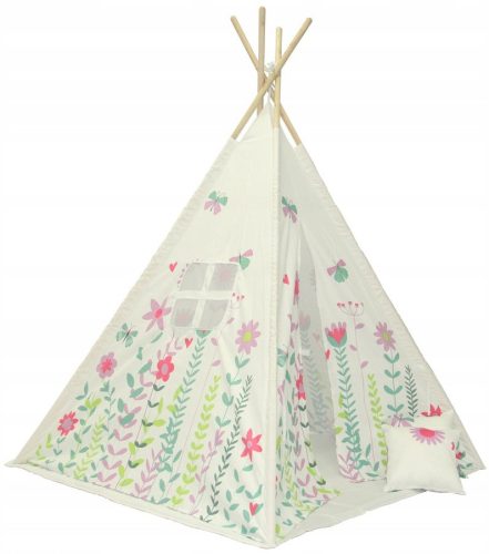 SÁTOR gyerekeknek TIPI teepee wigwam Virágok