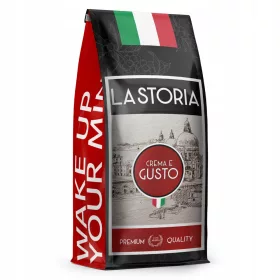   LA STORIA CREMA E GUSTO KÁVÉBAB 1 kg FRISSEN PÖRLÖTT - KÉK ORCA KÁVÉ