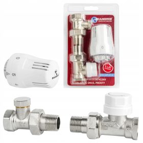   Gyémánt egyenes termosztatikus készlet ART.411.ZEST.TERM.PR