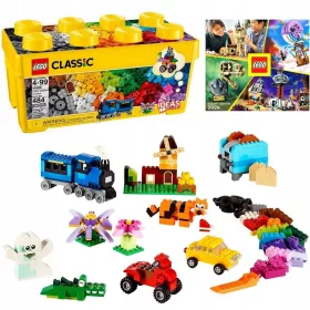    LEGO Classic 10696 kreatív tégla közepes doboz + LEGO KATALÓGUS 2024 ÚJ
