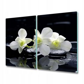   Vágódeszka - Fedél indukciós főzőlaphoz Gift Orchid 2x30x52
