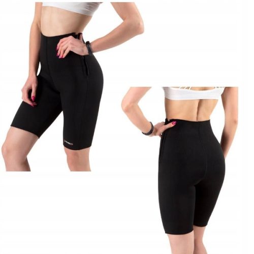 Fitness nadrág - Magas neoprén karcsú nadrág XL