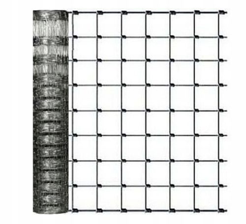 Siatex kerítésháló 120/9/15 L 50x1,2 m ezüst