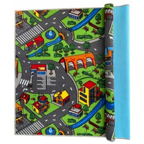  Szőnyeg Utak Falu Utcái Város Farm Cars 160x200