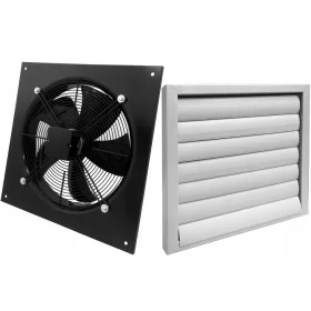   Harmann axiálventilátor WAX 250 ventilátor + 250 mm-es zsalu