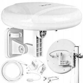    ORROUND ANTENNA FÖLDI TV-HEZ, KÜLTÉRI MŰHOLDAS DVBT 2 LTE 4K MUX8