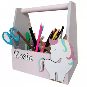   Asztalrendező gyerekeknek - RAINBOW UNICORN GYERMEK ASZTAL SZERVEZŐ